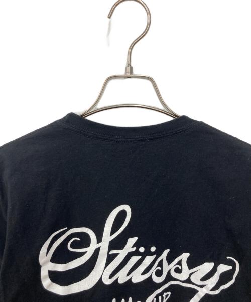 stussy（ステューシー）stussy (ステューシー) PPP SOUND SYSTEM 35周年記念Tシャツ ブラック サイズ:Ｍの古着・服飾アイテム