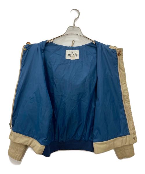 WOOLRICH（ウールリッチ）WOOLRICH (ウールリッチ) ナイロンジャケット ベージュ サイズ:Ｍの古着・服飾アイテム