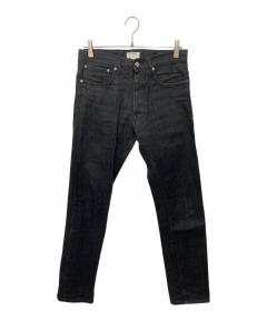 M.U.L. ダメージデニム ブラック 新品•未使用 中古・古着通販】mnml (ミニマル) ダメージスキニーデニムパンツ