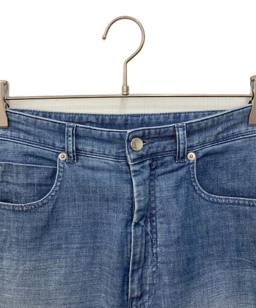 MM6 Maison Margiela（エムエムシックスメゾンマルジェラ）MM6 Maison Margiela (エムエムシックスメゾンマルジェラ) インサイドアウト デニム パンツ インディゴ サイズ:SIZE 38の古着・服飾アイテム