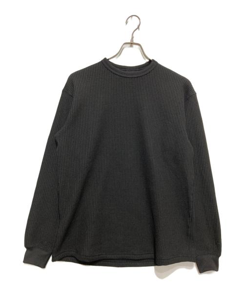 THE NORTH FACE（ザ ノース フェイス）THE NORTH FACE (ザ ノース フェイス) ロングスリーブウォームワッフルクルー ブラック サイズ:Sの古着・服飾アイテム