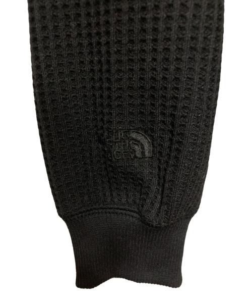 THE NORTH FACE（ザ ノース フェイス）THE NORTH FACE (ザ ノース フェイス) ロングスリーブウォームワッフルクルー ブラック サイズ:Sの古着・服飾アイテム