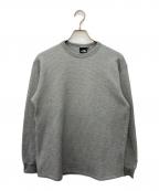 THE NORTH FACEザ ノース フェイス）の古着「ロングスリーブウォームワッフルクルー」｜グレー