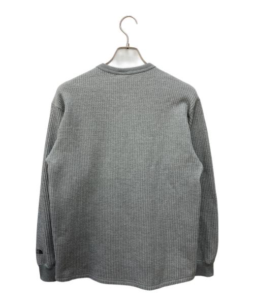 THE NORTH FACE（ザ ノース フェイス）THE NORTH FACE (ザ ノース フェイス) ロングスリーブウォームワッフルクルー グレー サイズ:Sの古着・服飾アイテム