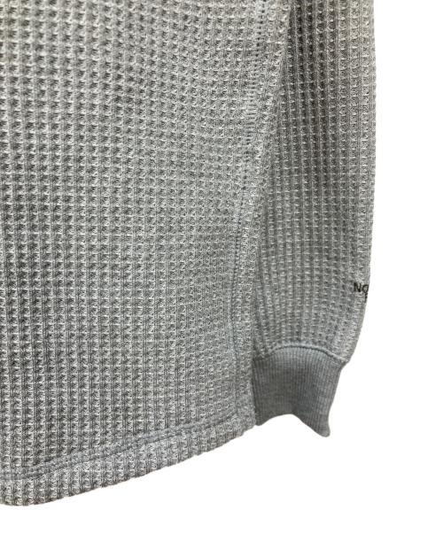 THE NORTH FACE（ザ ノース フェイス）THE NORTH FACE (ザ ノース フェイス) ロングスリーブウォームワッフルクルー グレー サイズ:Sの古着・服飾アイテム