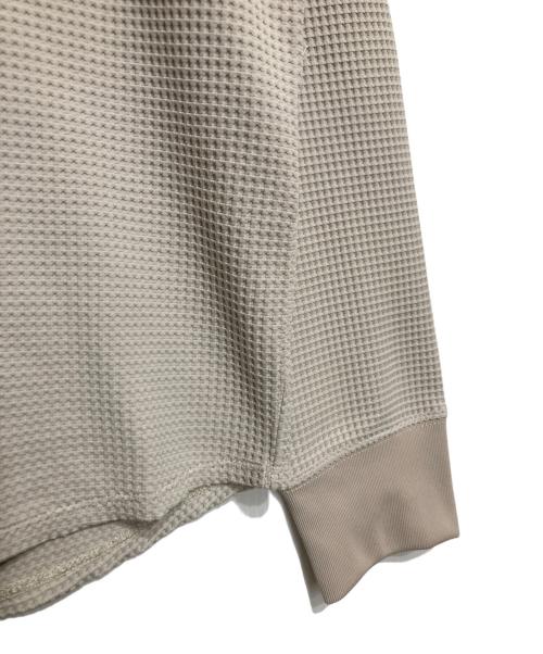 THE NORTH FACE（ザ ノース フェイス）THE NORTH FACE (ザ ノース フェイス) フリーランワッフルクルー ベージュ サイズ:Lの古着・服飾アイテム