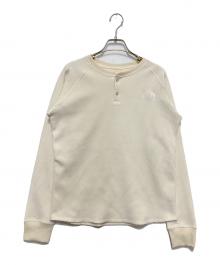 THE NORTH FACE（ザ ノース フェイス）の古着「フリーランワッフルクルー」｜アイボリー