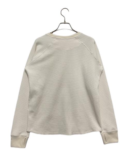 THE NORTH FACE（ザ ノース フェイス）THE NORTH FACE (ザ ノース フェイス) フリーランワッフルクルー アイボリー サイズ:Lの古着・服飾アイテム
