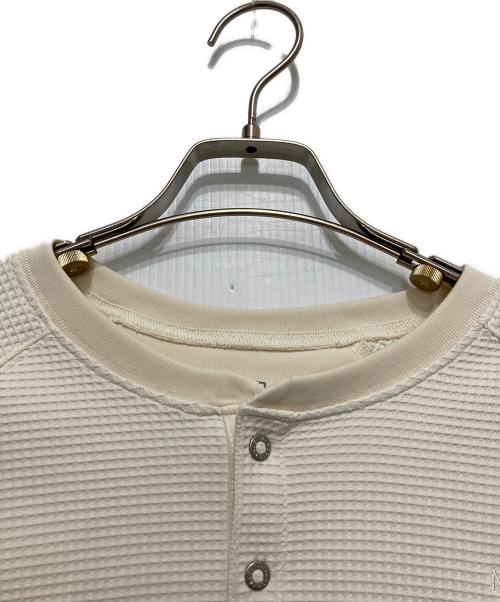 THE NORTH FACE（ザ ノース フェイス）THE NORTH FACE (ザ ノース フェイス) フリーランワッフルクルー アイボリー サイズ:Lの古着・服飾アイテム