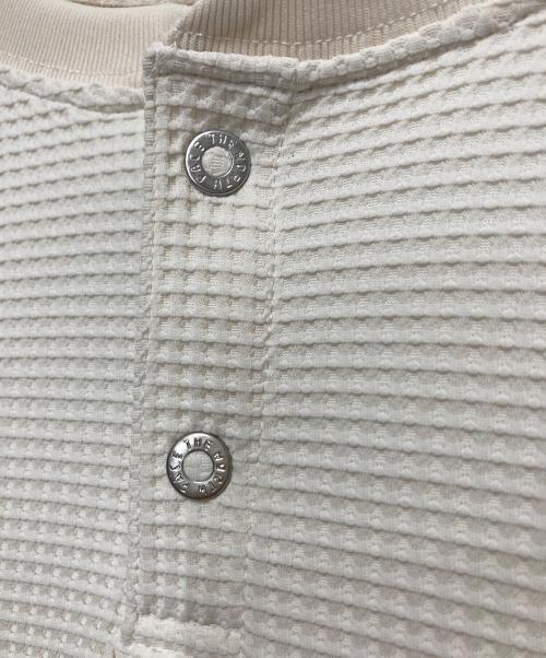 THE NORTH FACE（ザ ノース フェイス）THE NORTH FACE (ザ ノース フェイス) フリーランワッフルクルー アイボリー サイズ:Lの古着・服飾アイテム