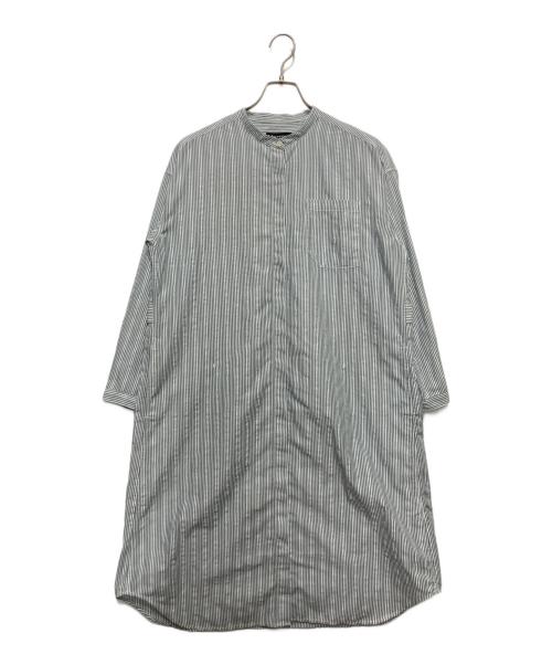 MARMOT（マーモット）Marmot (マーモット) シアサッカーワンピース グリーン サイズ:Lの古着・服飾アイテム
