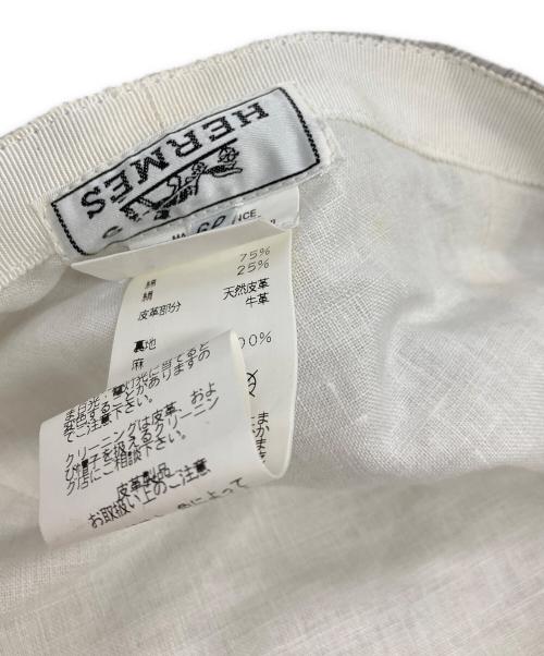HERMES（エルメス）HERMES (エルメス) リネンハンチング グレー サイズ:60の古着・服飾アイテム