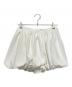 sheller（シェリエ）の古着「Drape Balloon Short Pants」｜ホワイト
