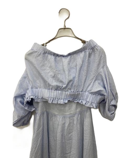 La boutique BonBon（ラブティックボンボン）La boutique BonBon (ラブティックボンボン) セットアップワンピース ブルー サイズ:Ｍの古着・服飾アイテム