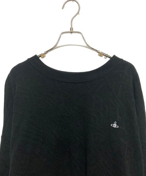 Vivienne Westwood man（ヴィヴィアン ウェストウッド マン）Vivienne Westwood man (ヴィヴィアン ウェストウッド マン) “RANDOM LINE ORB” ロンT ブラック サイズ:SIZE 48の古着・服飾アイテム