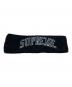 Supreme（シュプリーム）の古着「Sequin Arc Logo Headband」｜ブラック