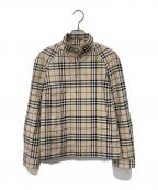 BURBERRY LONDONバーバリーロンドン）の古着「ノバチェックスウィングトップ」｜ベージュ
