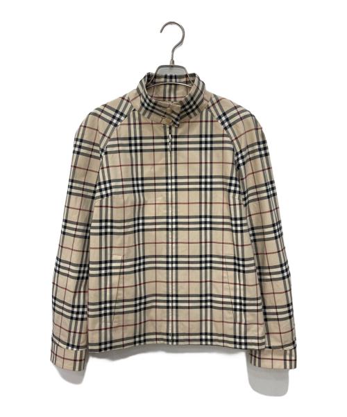 BURBERRY LONDON（バーバリーロンドン）BURBERRY LONDON (バーバリーロンドン) ノバチェックスウィングトップ ベージュ サイズ:9の古着・服飾アイテム