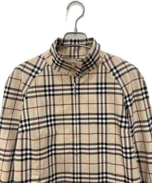 BURBERRY LONDON（バーバリーロンドン）BURBERRY LONDON (バーバリーロンドン) ノバチェックスウィングトップ ベージュ サイズ:9の古着・服飾アイテム