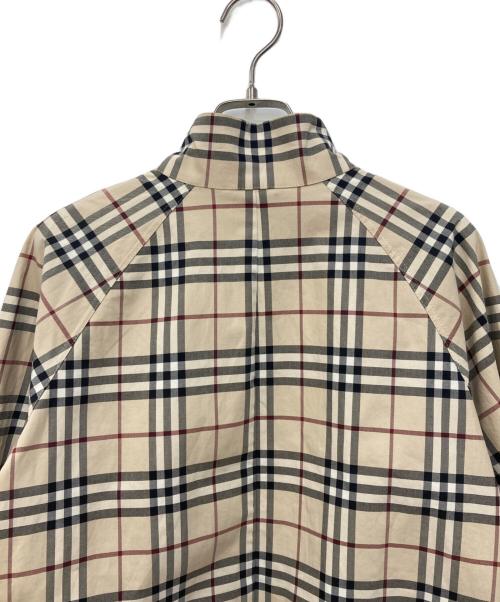 BURBERRY LONDON（バーバリーロンドン）BURBERRY LONDON (バーバリーロンドン) ノバチェックスウィングトップ ベージュ サイズ:9の古着・服飾アイテム