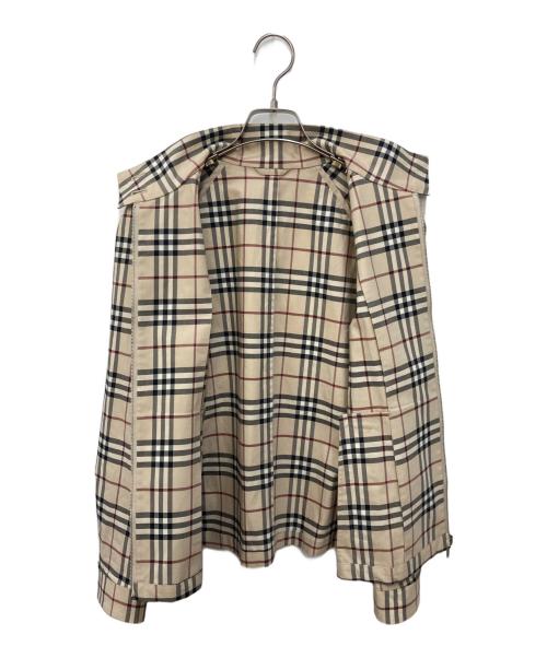 BURBERRY LONDON（バーバリーロンドン）BURBERRY LONDON (バーバリーロンドン) ノバチェックスウィングトップ ベージュ サイズ:9の古着・服飾アイテム