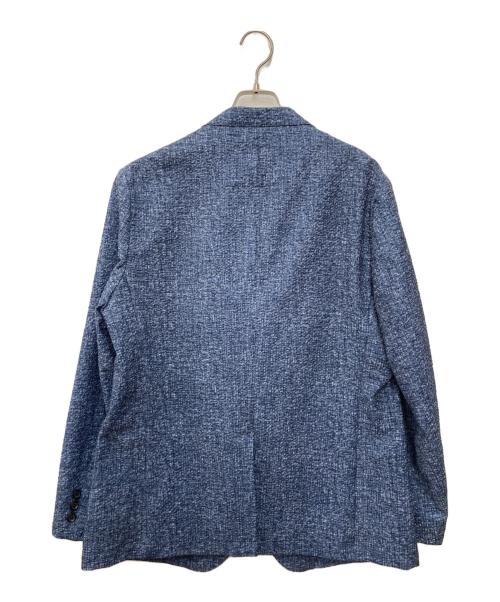 JOSEPH ABBOUD（ジョセフアブード）JOSEPH ABBOUD (ジョセフアブード) ライトウェーブ ジャケット ブルー サイズ:Lの古着・服飾アイテム