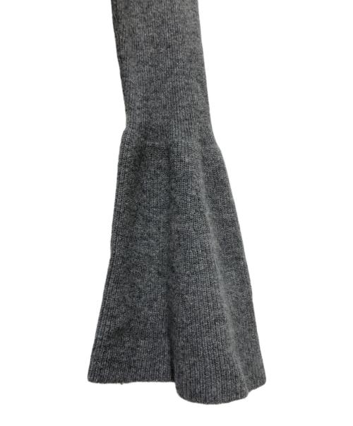 theory（セオリー）theory (セオリー) BELL HIGH NECK DRESS グレー サイズ:Sの古着・服飾アイテム
