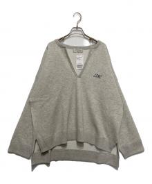 Spick and Span×J.J.Mercer（スピック＆スパン×ジェイジェイ・マーサー）の古着「ジェイジェイマーサー 別注 キーネックプルオーバー」｜グレー