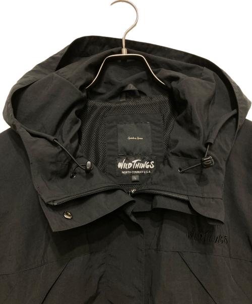Spick and Span（スピック＆スパン）Spick and Span (スピック＆スパン) WILD THINGS (ワイルドシングス) 別注マウテンパーカー ブラック サイズ:Lの古着・服飾アイテム