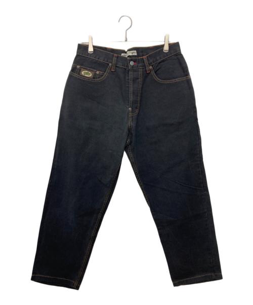 GTO（ジーティーオー）GTO (ジーティーオー) ステッチデニムパンツ ブラック サイズ:Lの古着・服飾アイテム