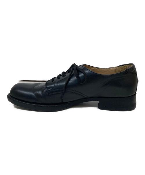 COMME des GARCONS（コムデギャルソン）COMME des GARCONS (コムデギャルソン) プレーントゥシューズ ブラック サイズ:SIZE 221/2の古着・服飾アイテム