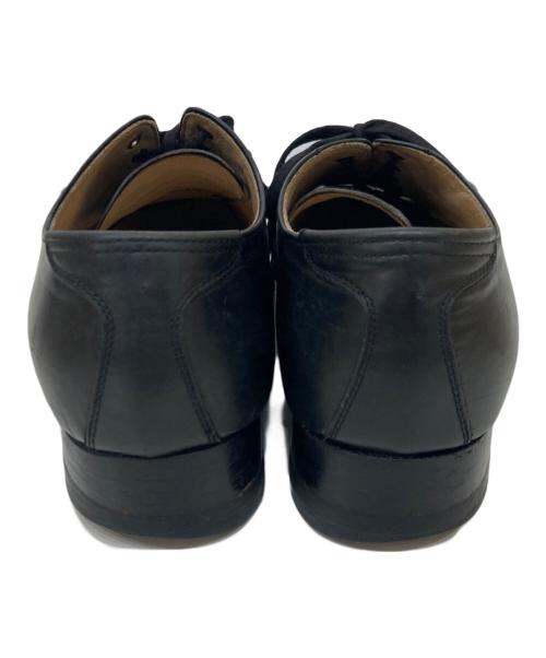 COMME des GARCONS（コムデギャルソン）COMME des GARCONS (コムデギャルソン) プレーントゥシューズ ブラック サイズ:SIZE 221/2の古着・服飾アイテム