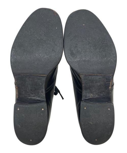 COMME des GARCONS（コムデギャルソン）COMME des GARCONS (コムデギャルソン) プレーントゥシューズ ブラック サイズ:SIZE 221/2の古着・服飾アイテム