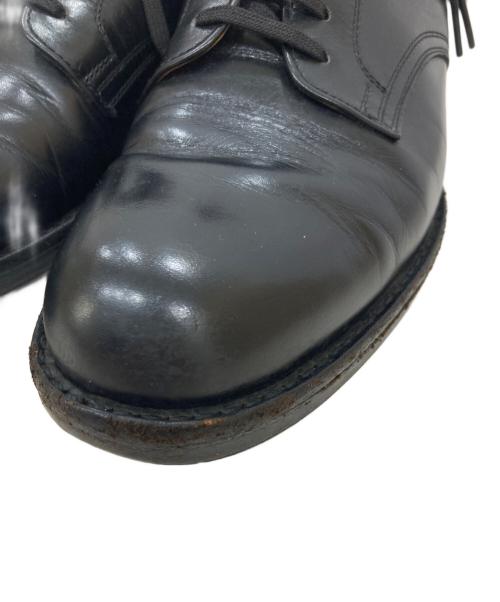 COMME des GARCONS（コムデギャルソン）COMME des GARCONS (コムデギャルソン) プレーントゥシューズ ブラック サイズ:SIZE 221/2の古着・服飾アイテム