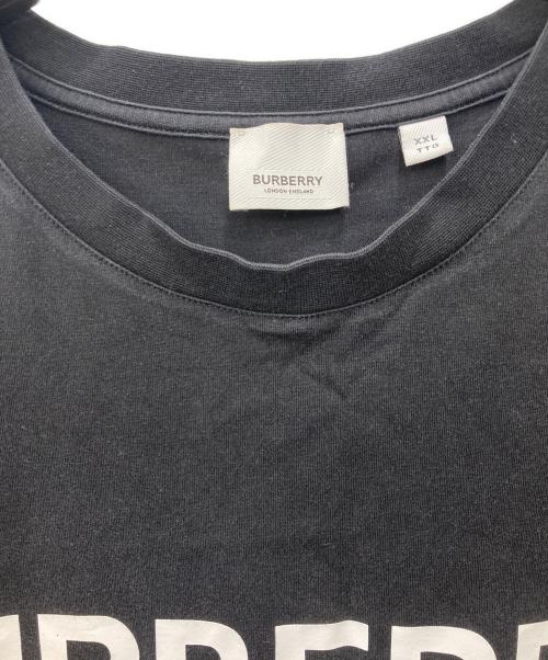 BURBERRY（バーバリー）BURBERRY (バーバリー) ロゴプリントtシャツ ブラック サイズ:XXLの古着・服飾アイテム