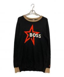 BOSS×PERFECT MOMENT（ボス×パーフェクトモーメント）の古着「コラボニット」｜ブラック