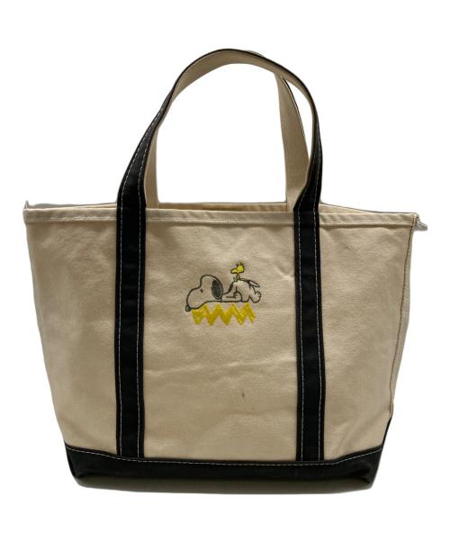 L.L.Bean（エルエルビーン）L.L.Bean (エルエルビーン) BOAT AND TOTE アイボリーの古着・服飾アイテム