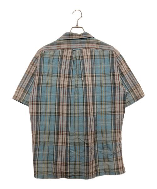POLO RALPH LAUREN（ポロ・ラルフローレン）POLO RALPH LAUREN (ポロ・ラルフローレン) チェック開襟シャツ ベージュ サイズ:Mの古着・服飾アイテム