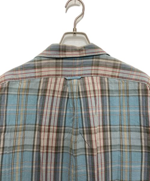 POLO RALPH LAUREN（ポロ・ラルフローレン）POLO RALPH LAUREN (ポロ・ラルフローレン) チェック開襟シャツ ベージュ サイズ:Mの古着・服飾アイテム