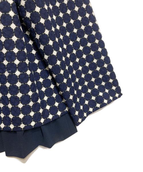 Leilian（レリアン）LEILIAN (レリアン) ブラウス・スカートセットアップ ネイビー サイズ:13の古着・服飾アイテム