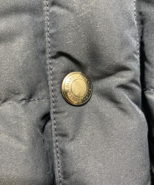 POLO RALPH LAUREN（ポロ・ラルフローレン）POLO RALPH LAUREN (ポロ・ラルフローレン) ポニー刺繍フーデットダウンジャケット ネイビー サイズ:SPの古着・服飾アイテム