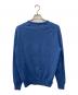 POLO RALPH LAUREN (ポロ・ラルフローレン) ウールVネックニット ブルー サイズ:S：5000円