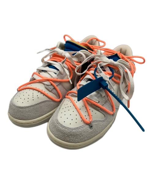 NIKE（ナイキ）NIKE (ナイキ) Dunk Low 1 of 50 Lot.19 SAIL/NEUTRAL GREY-ORANGE-PULSE サイズ:27.5 未使用品の古着・服飾アイテム