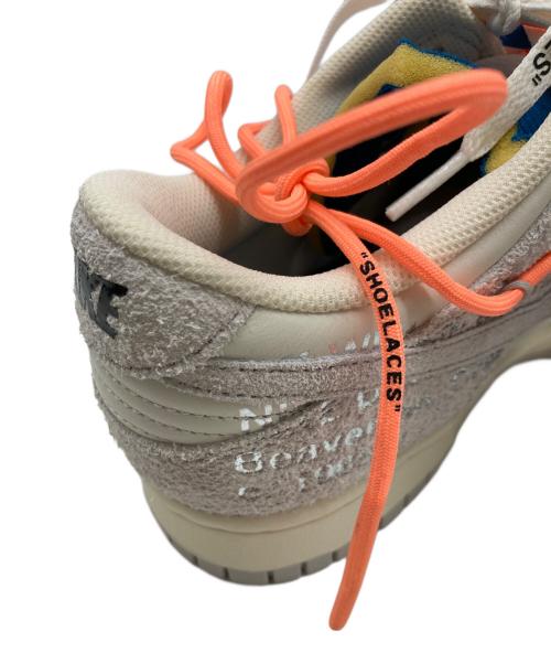 NIKE（ナイキ）NIKE (ナイキ) Dunk Low 1 of 50 Lot.19 SAIL/NEUTRAL GREY-ORANGE-PULSE サイズ:27.5 未使用品の古着・服飾アイテム