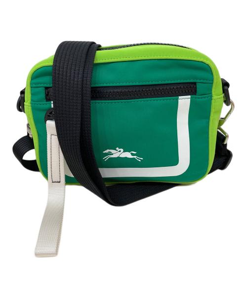 LONGCHAMP（ロンシャン）LONGCHAMP (ロンシャン) LE PLIAGE SCUBA Camera bag S グリーンの古着・服飾アイテム