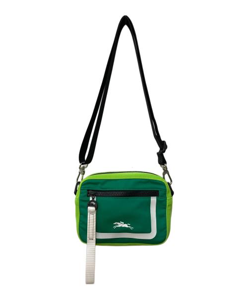 LONGCHAMP（ロンシャン）LONGCHAMP (ロンシャン) LE PLIAGE SCUBA Camera bag S グリーンの古着・服飾アイテム