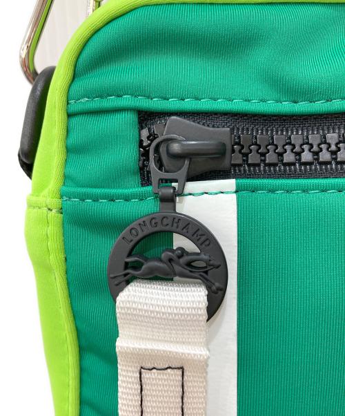 LONGCHAMP（ロンシャン）LONGCHAMP (ロンシャン) LE PLIAGE SCUBA Camera bag S グリーンの古着・服飾アイテム