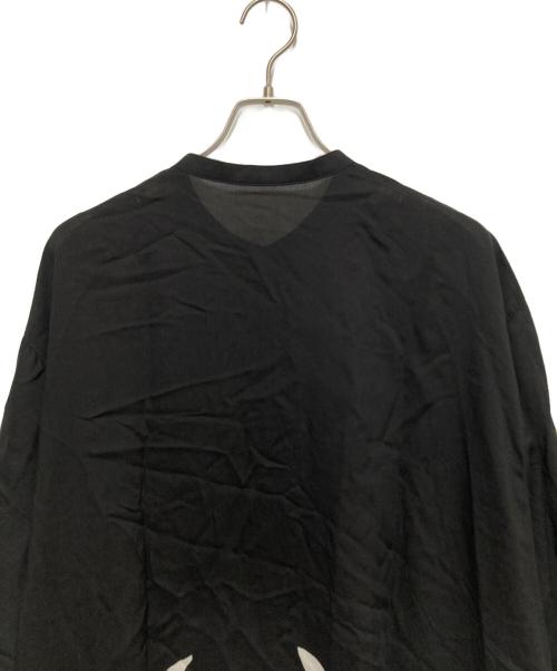 Leilian（レリアン）LEILIAN (レリアン) リラックスシルエット シャツワンピース ブラック サイズ:SIZE 13+の古着・服飾アイテム