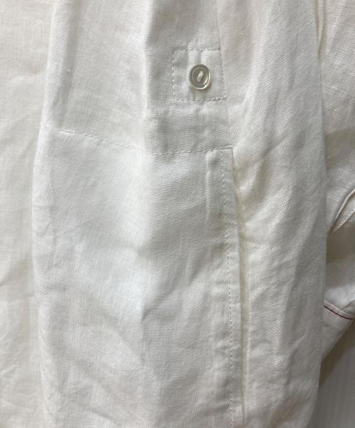 L'EQUIPE（レキップ）L'EQUIPE (レキップ) シャツワンピース ホワイト サイズ:38の古着・服飾アイテム