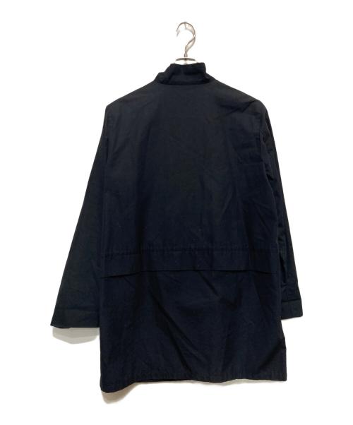 BURBERRY LONDON（バーバリーロンドン）BURBERRY LONDON (バーバリーロンドン) 裏ノヴァチェックスタンドカラーコート ネイビー サイズ:40の古着・服飾アイテム